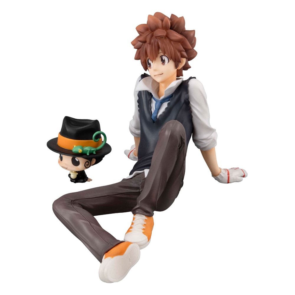 Katekyo Hitman Reborn! G.E.M. Serie PVC Statue Tsuna & Reborn Palm Size 9 cm               