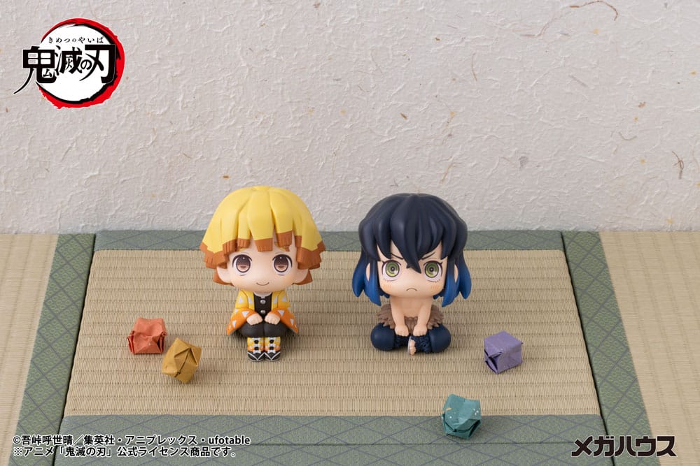 Demon Slayer Kimetsu no Yaiba Look Up PVC Statue Zenitsu Agatsuma Smile Ver. 11 cm 