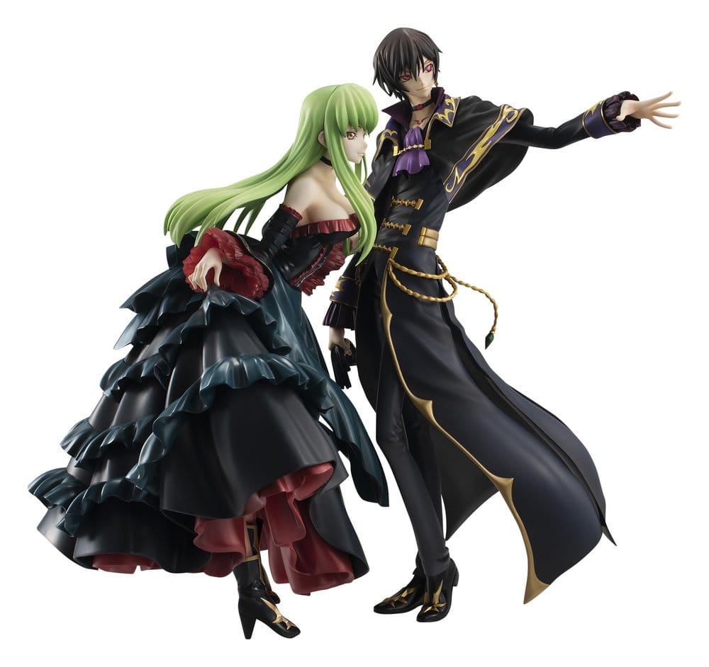 Code Geass: Lelouch of the Rebellion Precious G.E.M. Serie Statuen 2er-Pack L.L. & C.C. 20th Anniversary 25 cm
