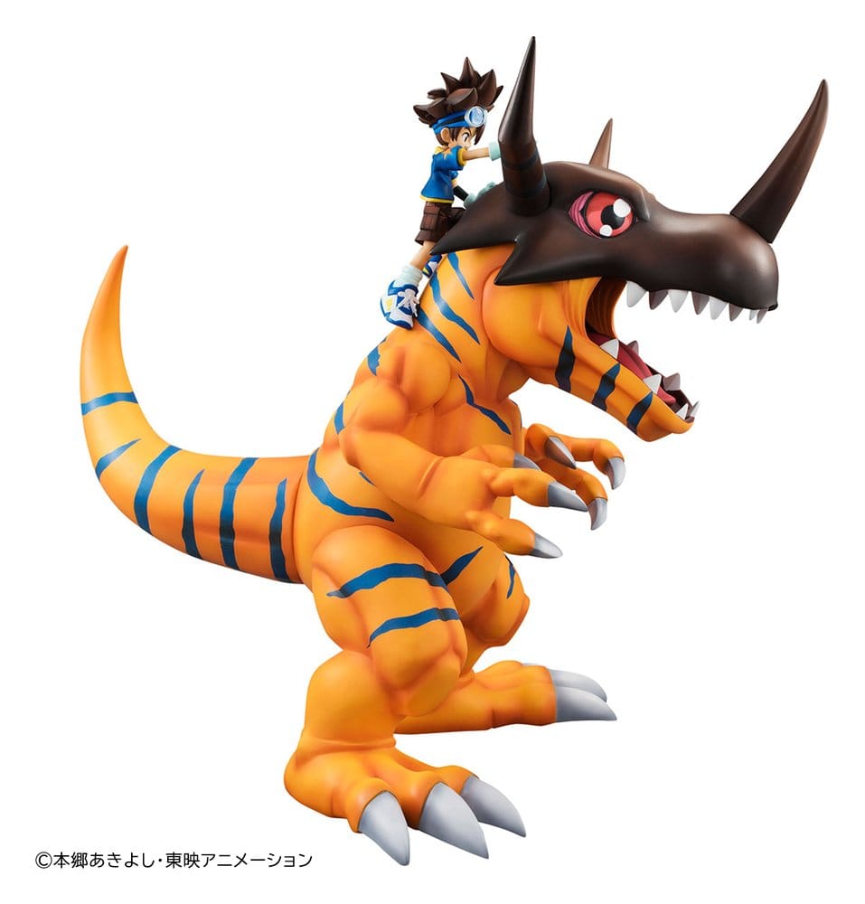 Digimon Adventure Precious G.E.M. Series PVC Figur Greymon & Taichi Yagami 25 cm (Repeat)