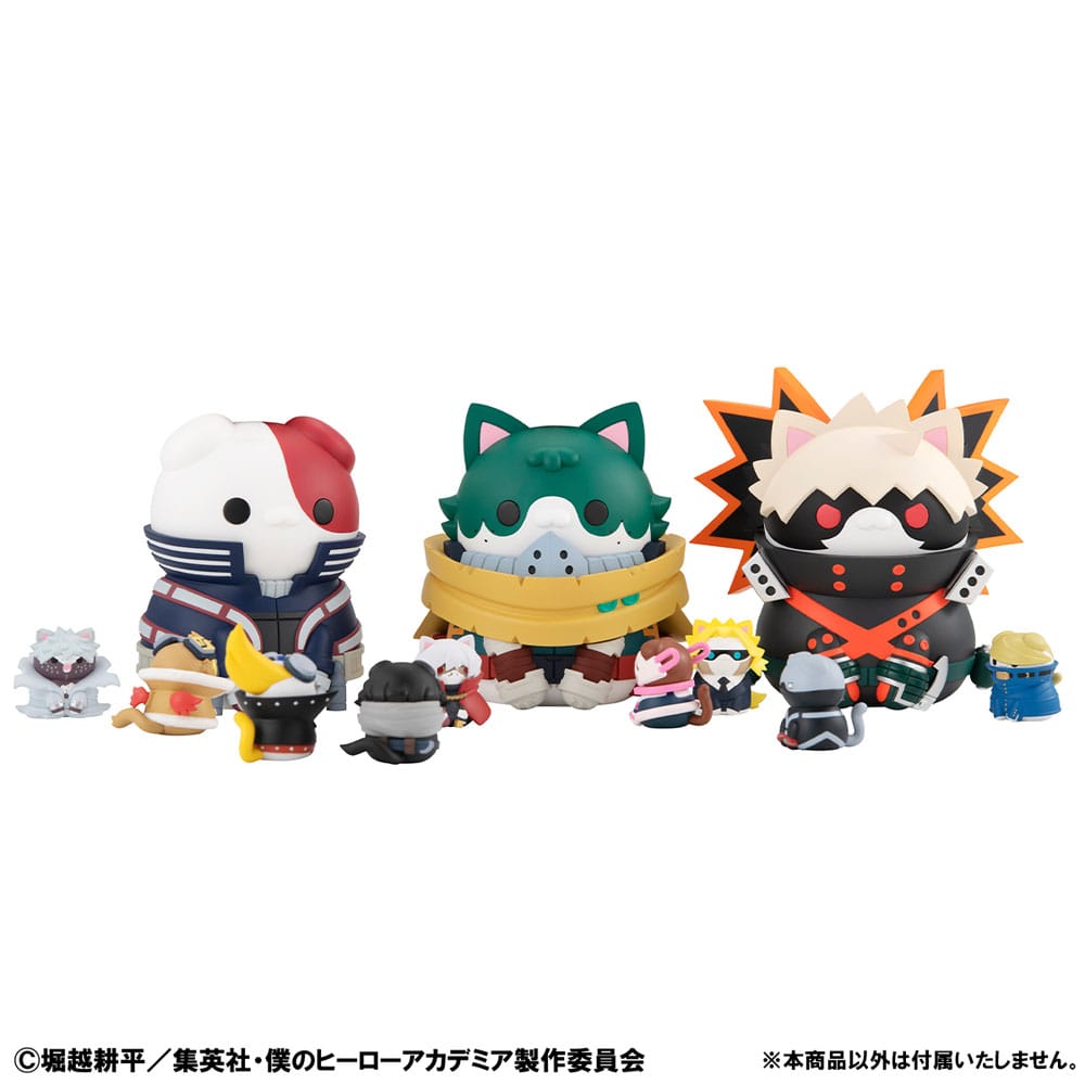 My Hero Academia Mega Cat Project Nyanto! The Big Heroaca Cats Series Series Sammelfigur Shoto Todoroki 12 cm     