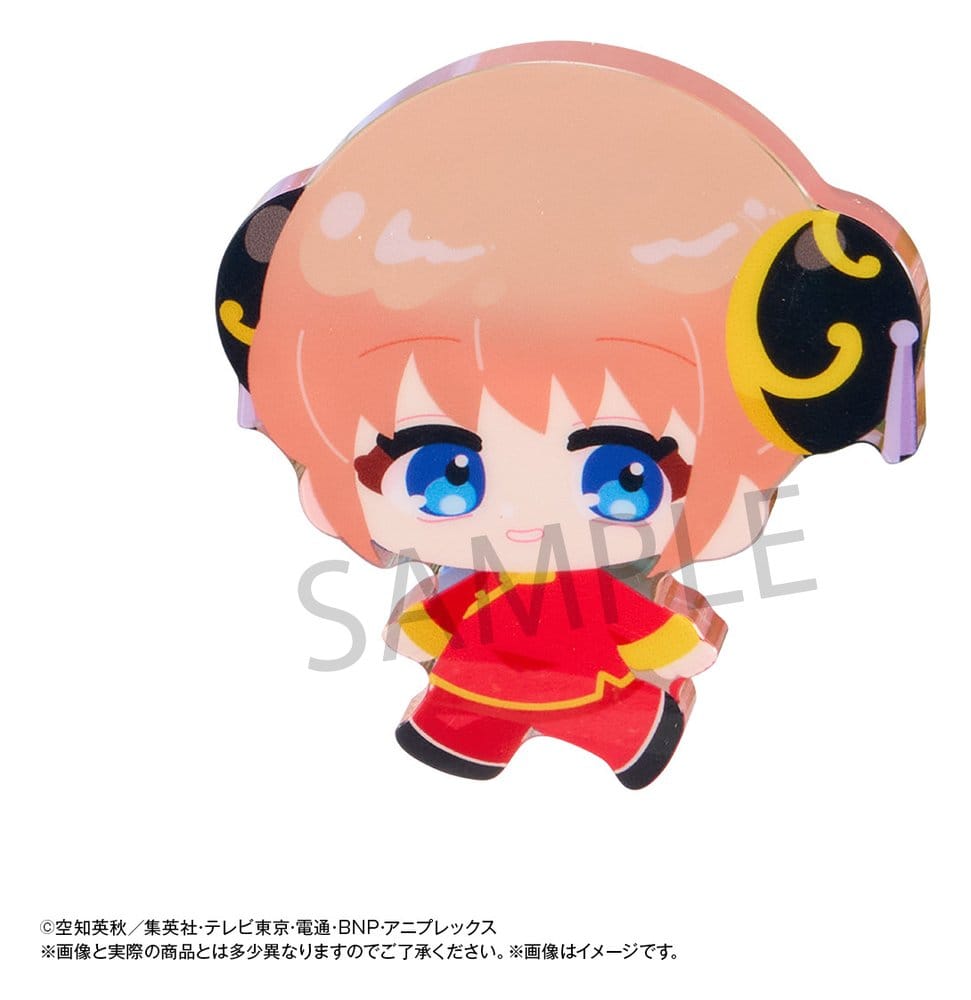 Gintama Karakoro Clear Candy Sammelfiguren Vol. 2 6 cm Blind Box Sortiment (8)      