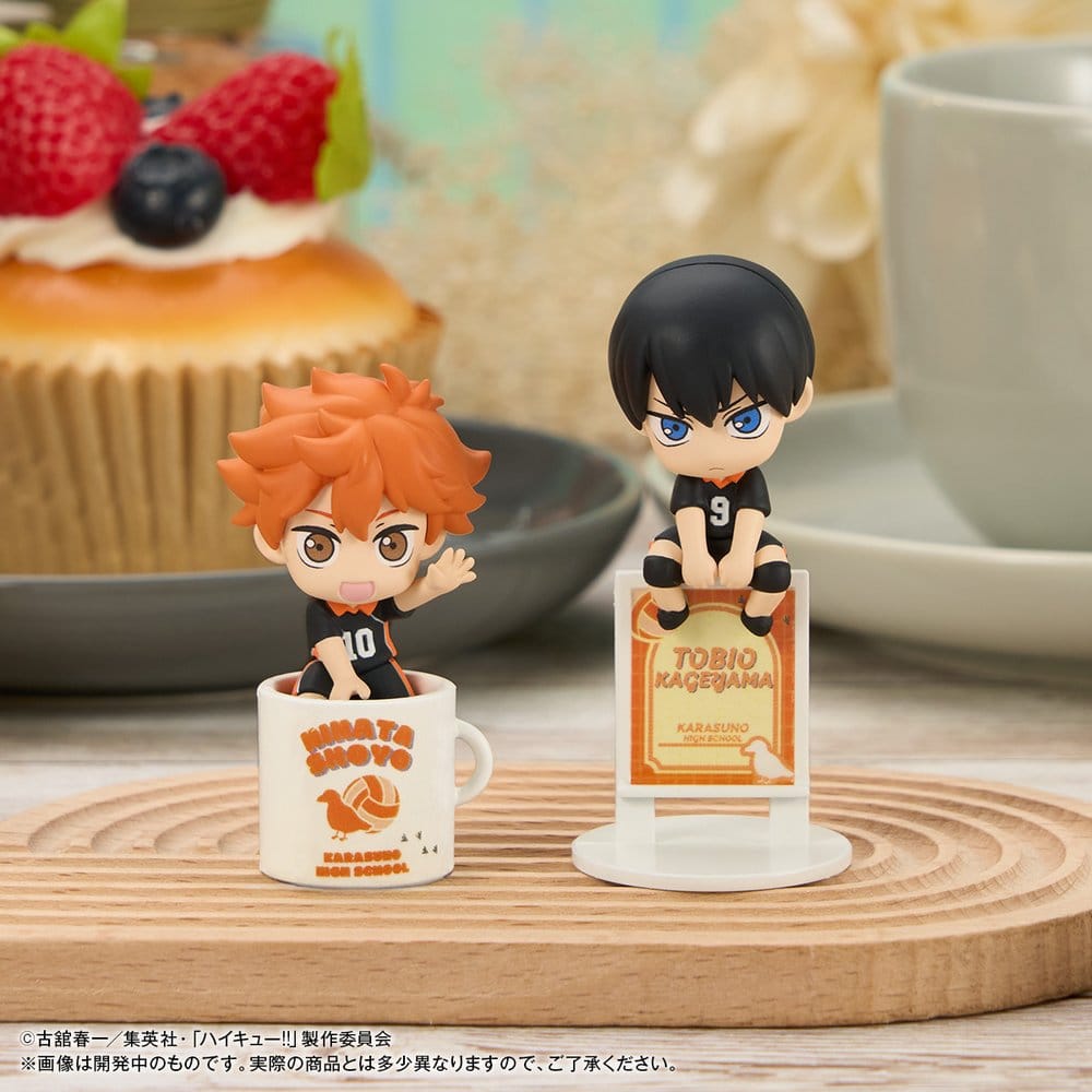 Haikyu!! Ochatomo Series Sammelfiguren 4 cm Blind Box Sortiment (6)   