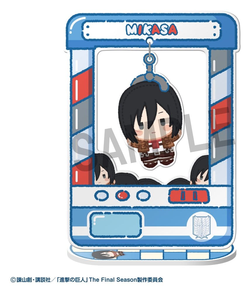Attack on Titan Acryl Figuren Chara Catcher 9 cm Blind Box Display (8)                   