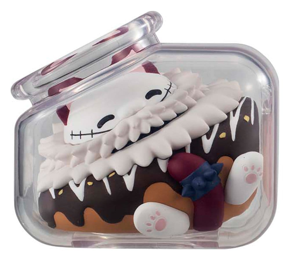 One Piece Mega Cat Project Minifiguren Good Night NyanPieceNyan! Ver. Luffy with rivals 6 cm Blind Box Sortiment (8)