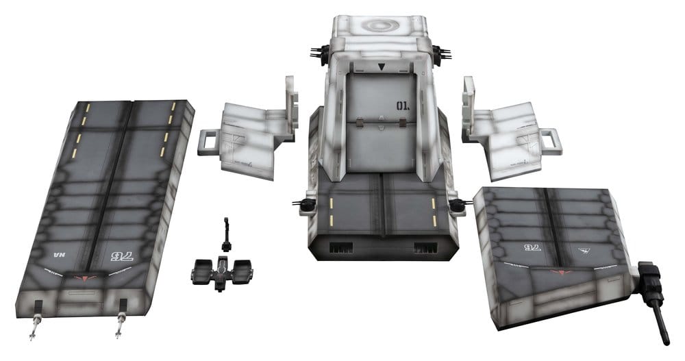 Gundam Unicorn Realistic Model Series Diorama 1:144 Nahel Argama Catapult Deck (UC ver.) 138 cm