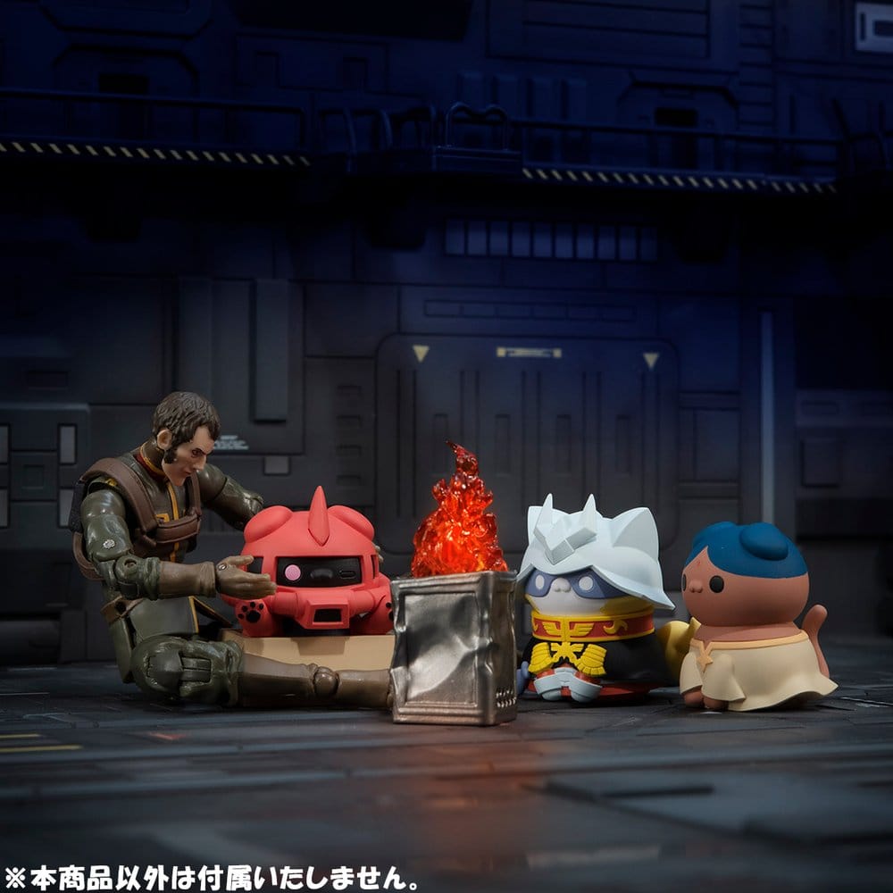 Gundam Mega Cat Project Minifiguren Nyandam We are the Principality of Zeon! Blind Box Sortiment (8) (Repeat)