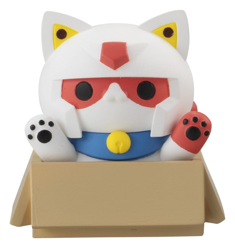 Gundam Mega Cat Project Minifiguren Nyandam We are the Earth Federation Forces! Blind Box Sortiment (8) (Repeat)