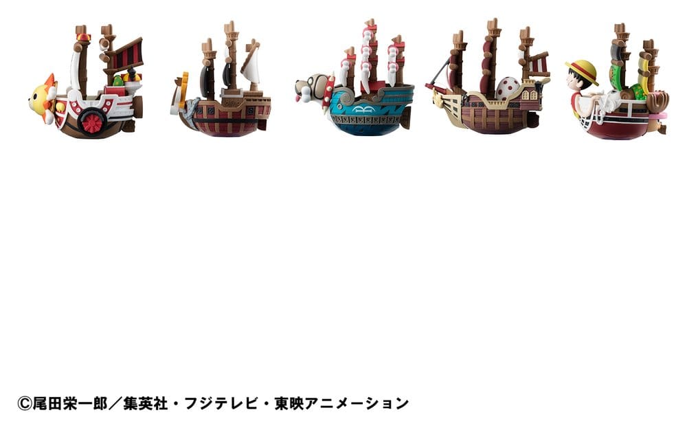 One Piece YuraColle Series Grand Line Collection Vol.3 Minifiguren 6 cm Blind Box Display (6)