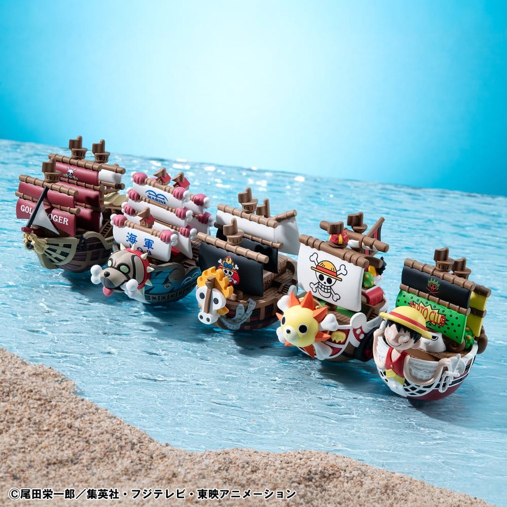 One Piece YuraColle Series Minifiguren Grand Line Collection Set Vol.3 6 cm