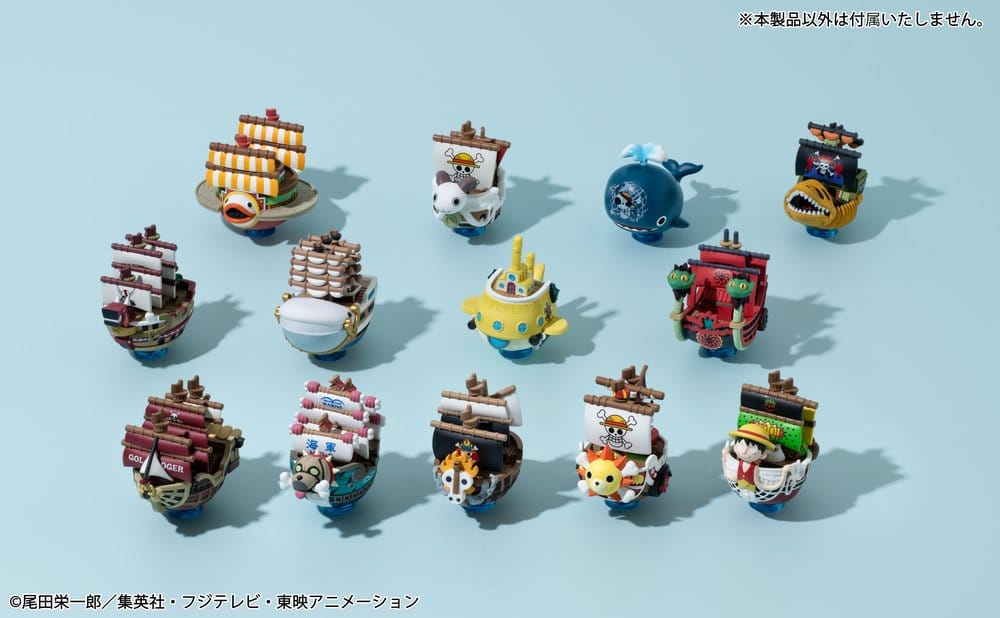One Piece YuraColle Series Minifiguren Grand Line Collection Set Vol.3 6 cm