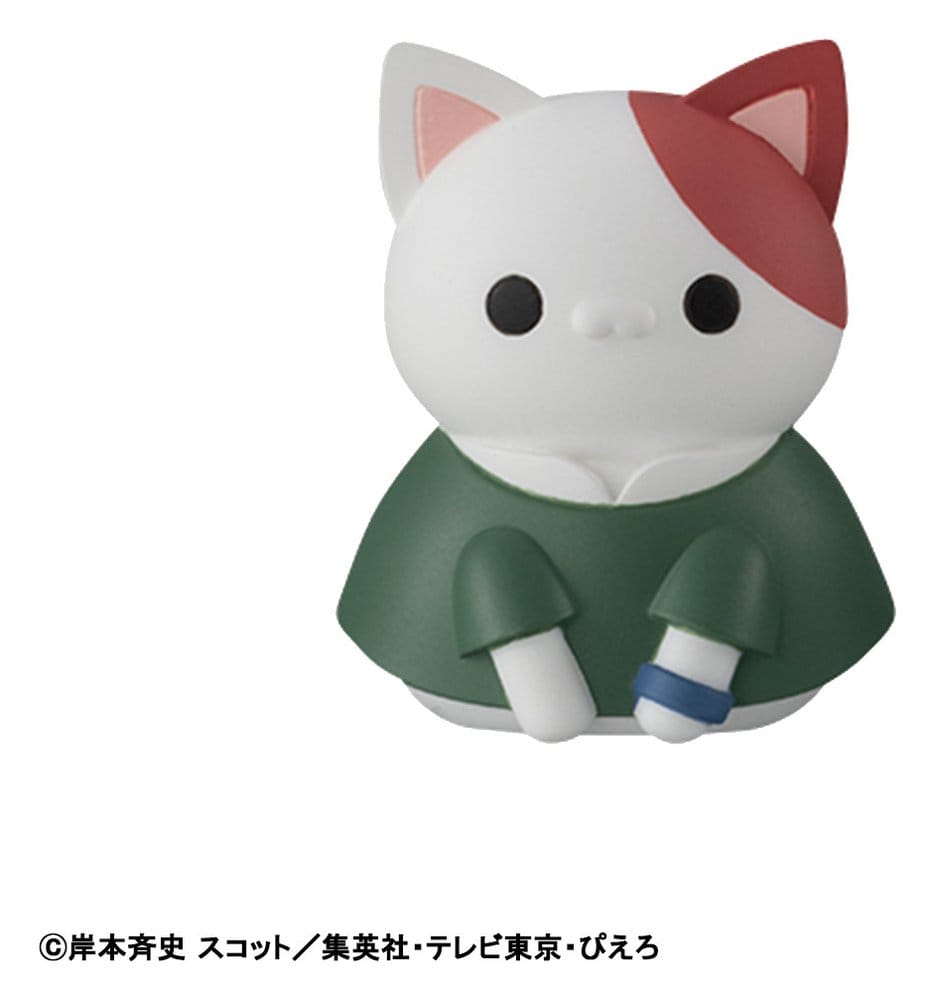 Naruto Shippuden Mega Cat Project Nyaruto! Once upon a time in Konoha village Minifiguren 3 cm Blind Box Display (8) (Repeat)