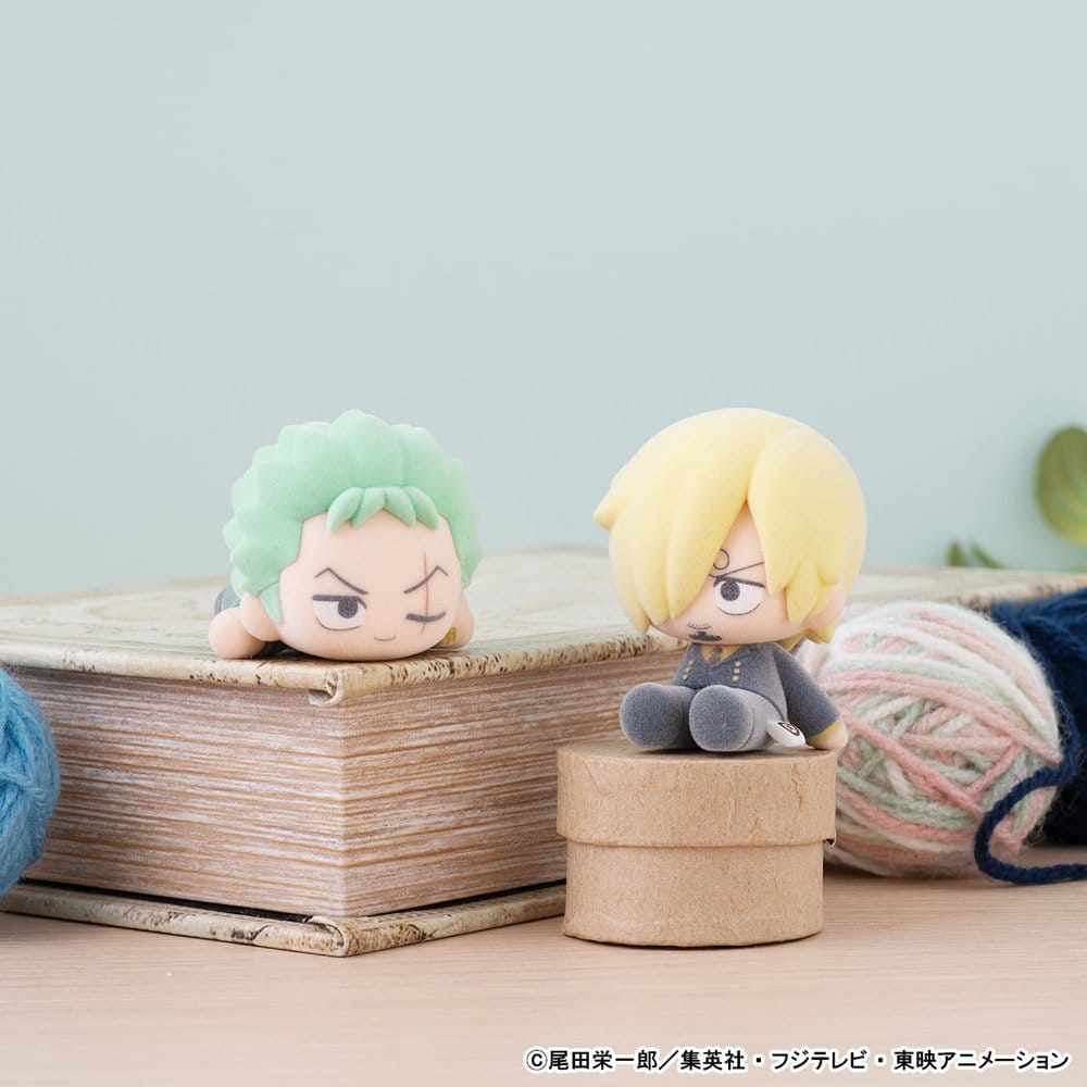 One Piece Nuippo Blind Box Minifiguren 6 cm Display (6)
