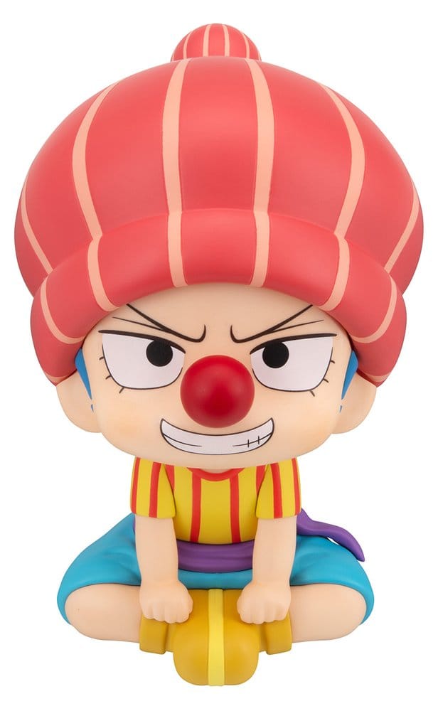 One Piece Look Up PVC Figur Buggy Childhood Ver. 11 cm