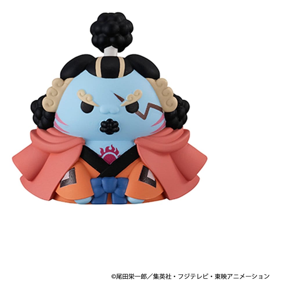 One Piece Mega Cat Project Nyan Piece Nyan! Luffy & the Seven Warlords of the Sea Minifiguren 3 cm Blind Box Display (8) (Repeat)