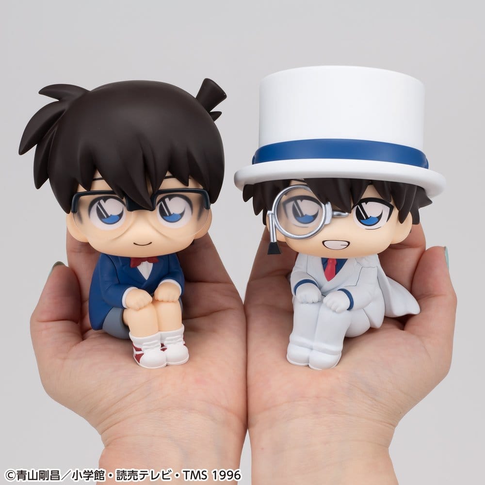 Detective Conan Look Up PVC Figuren 2er-Pack Conan Edogawa & Kid the Phantom Thief 11 cm (with gift)
