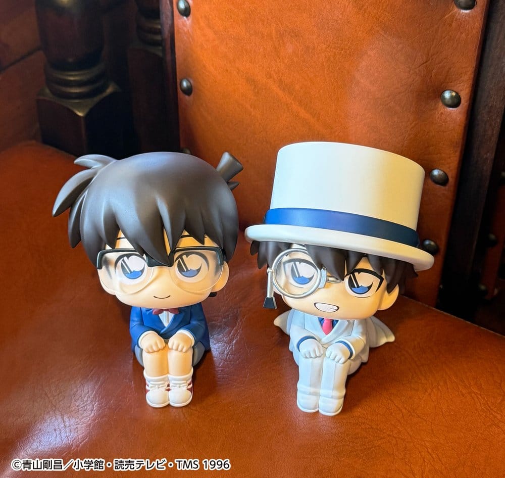 Detective Conan Look Up PVC Figuren 2er-Pack Conan Edogawa & Kid the Phantom Thief 11 cm (with gift)