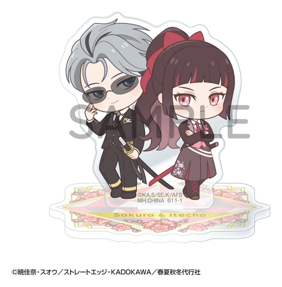 Agents of the Four Seasons Buddycolle Acryl-Ständer Dance of Spring 6 cm Blind Box Display (6)