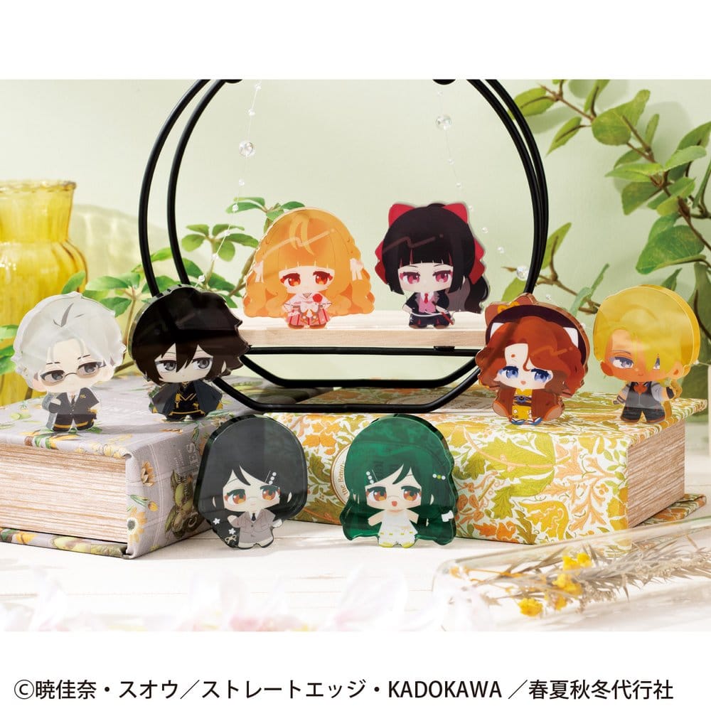 Agents of the Four Seasons Karakoro Clear Candy Figures Dance of Spring Minifiguren 6 cm Blind Box Display (8)