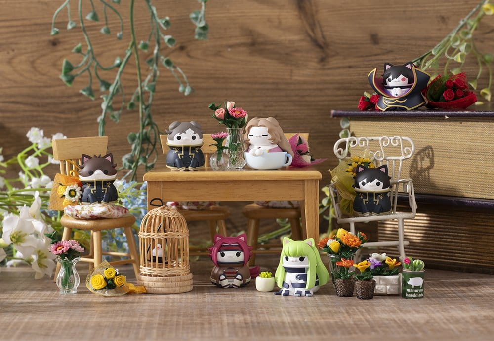 Code Geass: Lelouch of the Rebellion Mega Cat Project Minifiguren Code Genyass 3 cm Blind Box Sortiment (8)