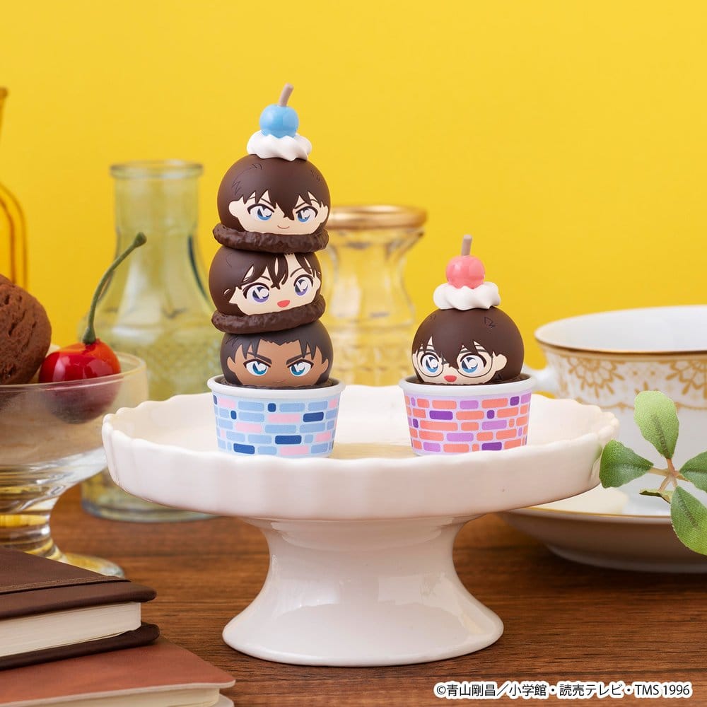 Detective Conan Tsumichen Stack up & Change Minifiguren 8 cm Blind Box Sortiment (6)