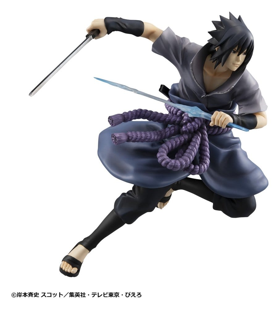Naruto Shippuden G.E.M. Series PVC Figur Sasuke Uchiha Great Ninja War Ver. 23 cm (Repeat)