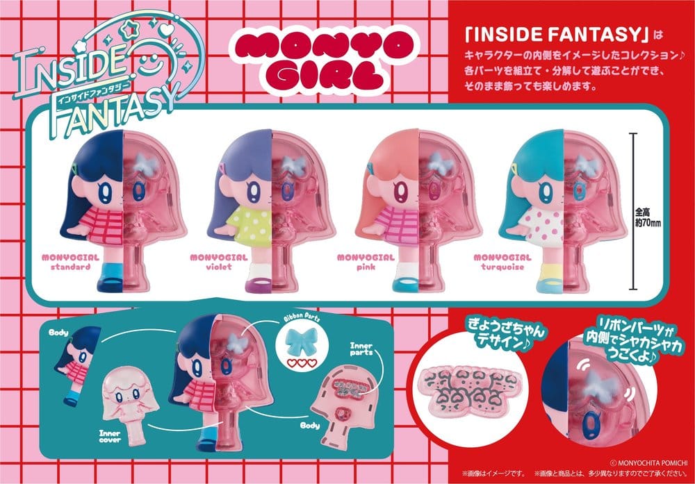 Inside Fantasy Minifiguren Monyogirl 7 cm Blind Box Display (4)