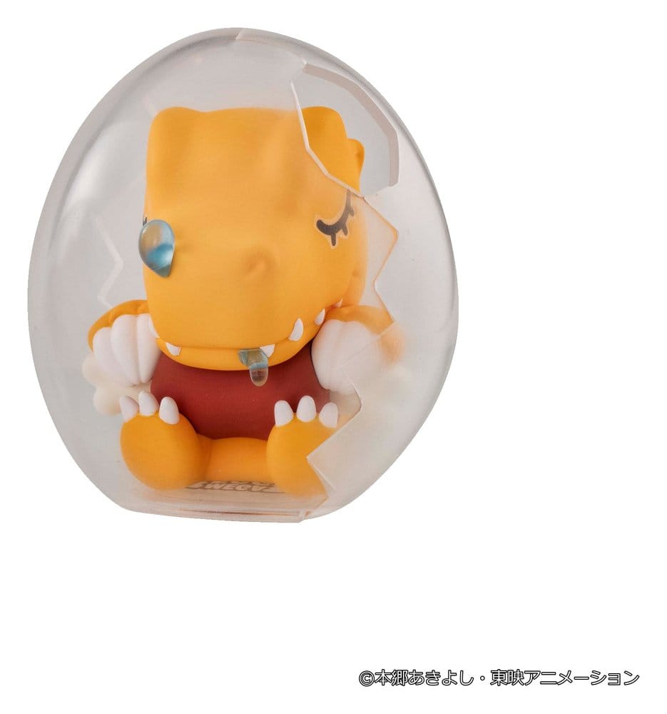 Digimon Adventure Mega Egg Figure Minifiguren Good Night Digicolle! 8 cm Blind Box Display (8)