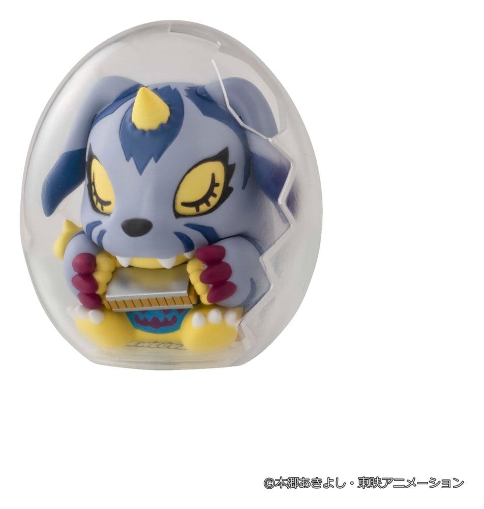 Digimon Adventure Mega Egg Figure Minifiguren Good Night Digicolle! 8 cm Blind Box Display (8)