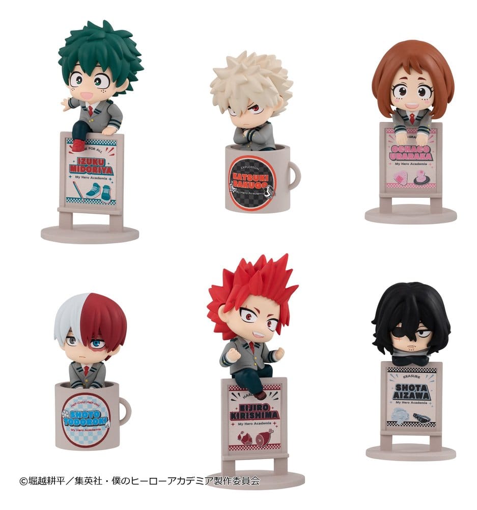 My Hero Academia Ochatomo Series Minifiguren A Little Break Tea Time 4 cm Blind Box Display (6)