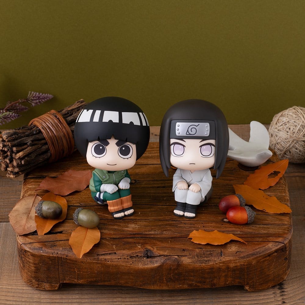 Naruto Shippuden Look Up PVC Figuren 2er-Pack Rock Lee & Neji Hyuga 11 cm (with gift)