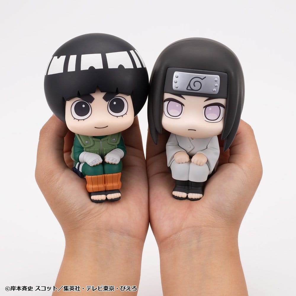Naruto Shippuden Look Up PVC Figuren 2er-Pack Rock Lee & Neji Hyuga 11 cm (with gift)
