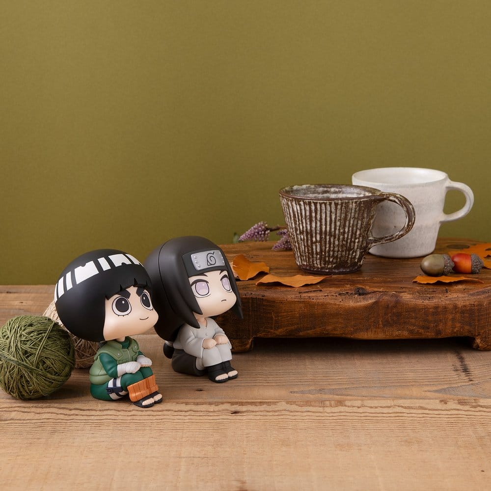 Naruto Shippuden Look Up PVC Figuren 2er-Pack Rock Lee & Neji Hyuga 11 cm (with gift)