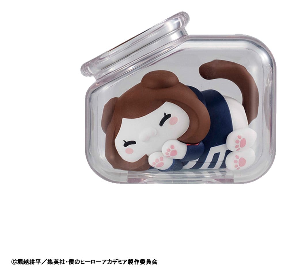 My Hero Academia Mega Cat Project Minifiguren Good Night Heroaca Cats 6 cm Blind Box Display (8)
