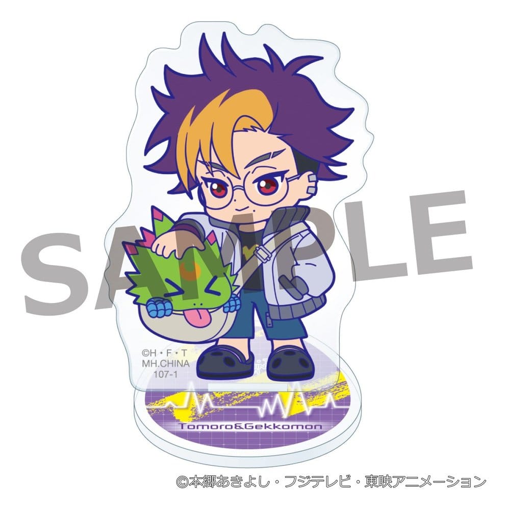 Digimon Buddycolle Acrylaufsteller Beatbreak 6 cm Blind Box Display (6)
