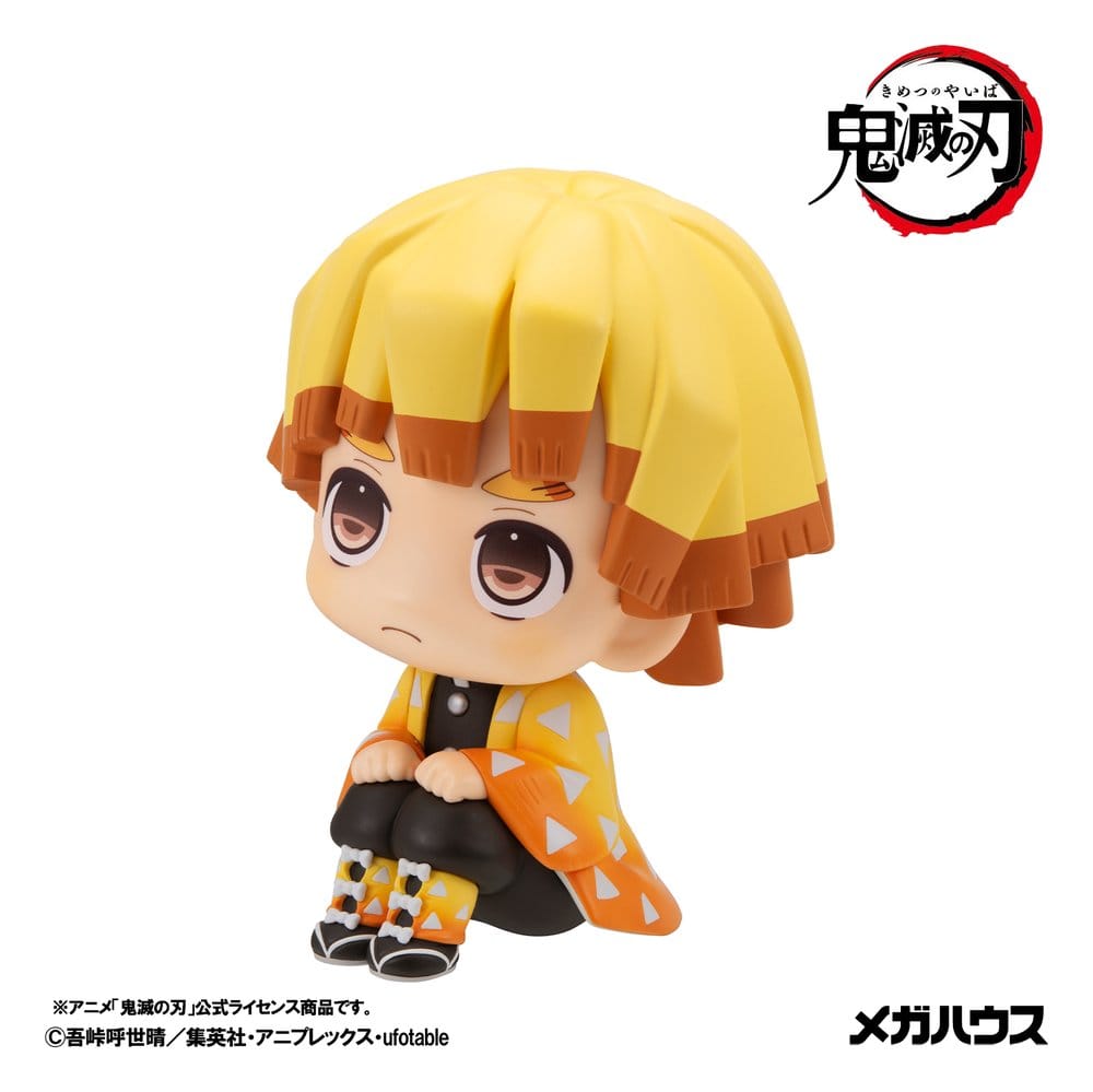 Demon Slayer: Kimetsu no Yaiba Look Up PVC Figur Zenitsu Agatsuma Grumpy Ver. 11 cm