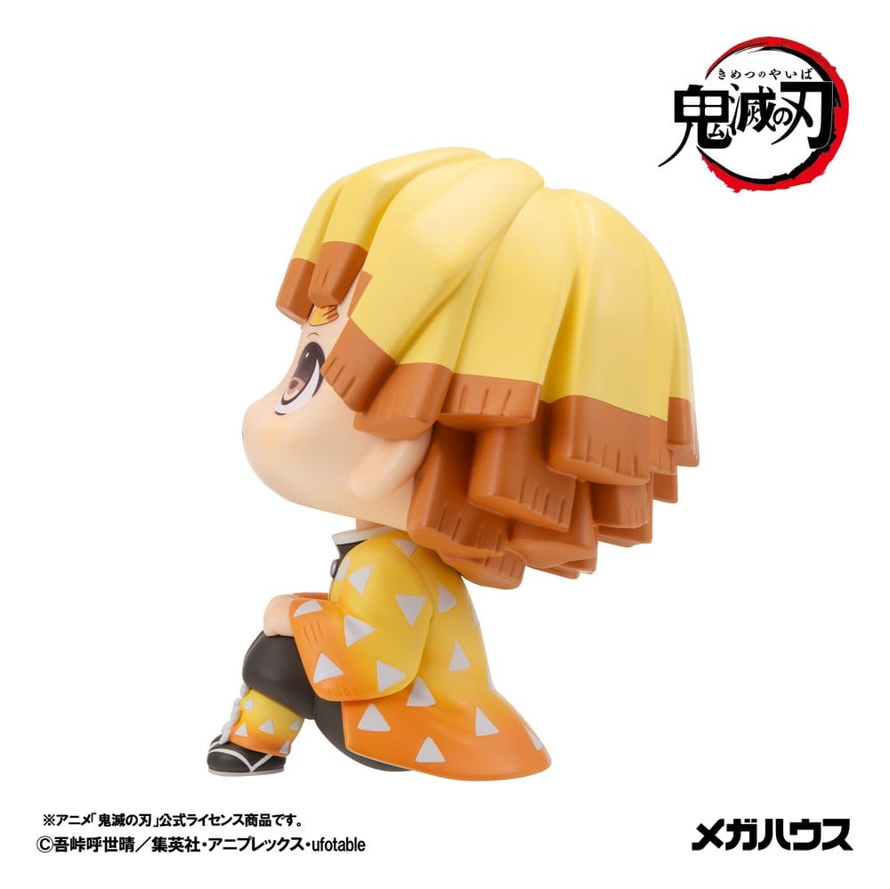 Demon Slayer: Kimetsu no Yaiba Look Up PVC Figuren 2er-Pack Zenitsu Agatsuma Grumpy Ver. & Kaigaku 11 cm (with gift)