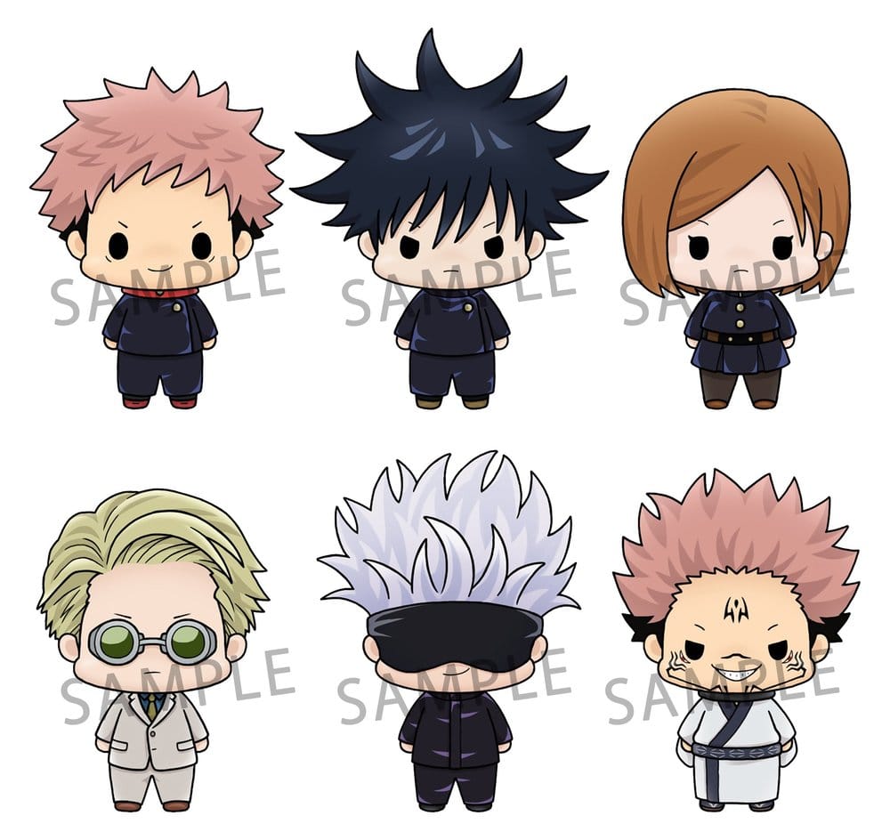 Jujutsu Kaisen Chokorin Collection Minifiguren 5 cm Blind Box Display (6)