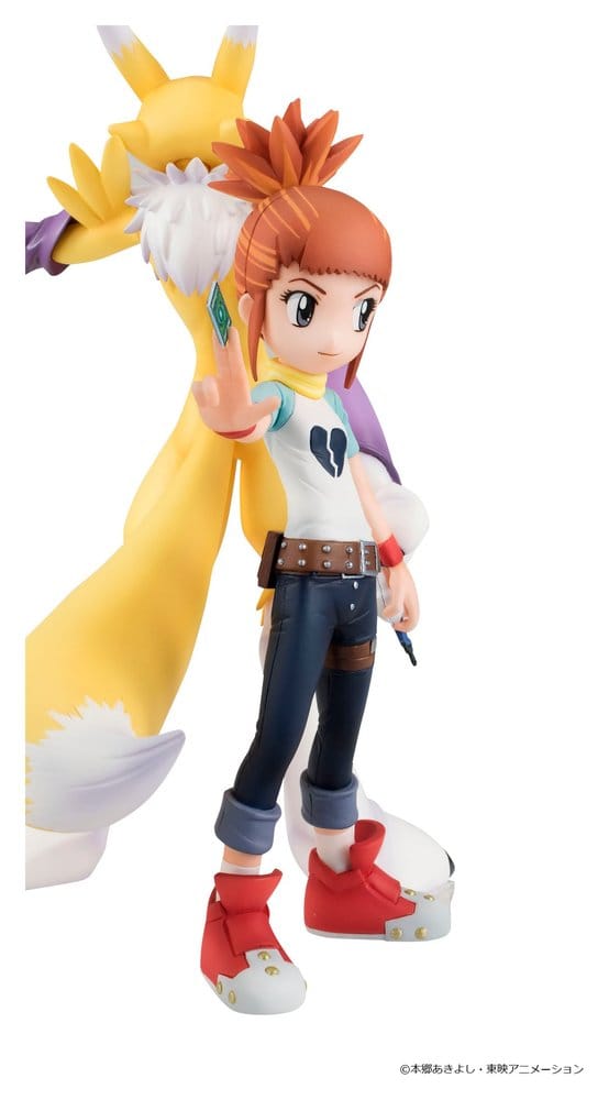 Digimon Tamers G.E.M. Series PVC Figur Renamon & Ruki Makino 13 cm (Repeat)