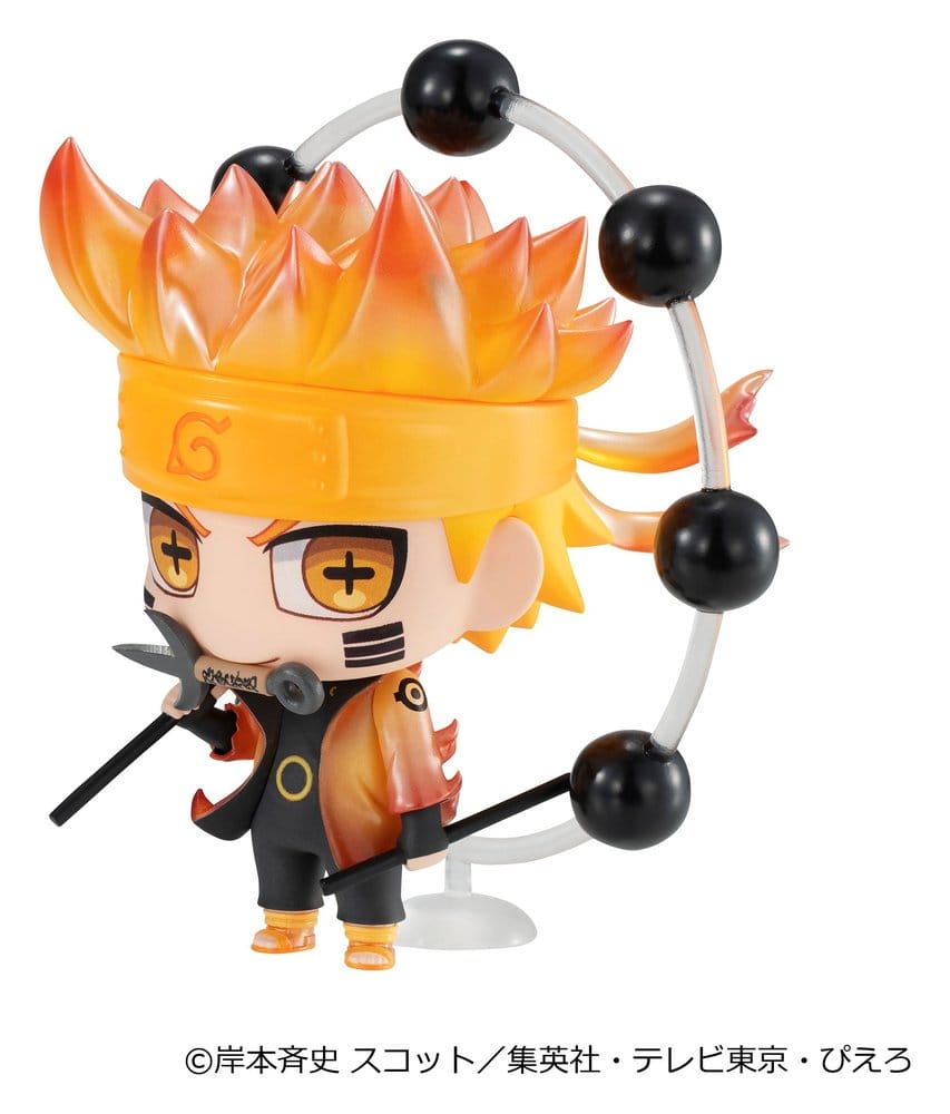 Naruto Shippuden ChimiMega Series Minifiguren Mascot Collection 1 6 cm Blind Box Display (6)