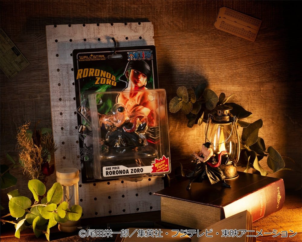 One Piece Wallstar PVC Figur Roronoa Zoro 9 cm