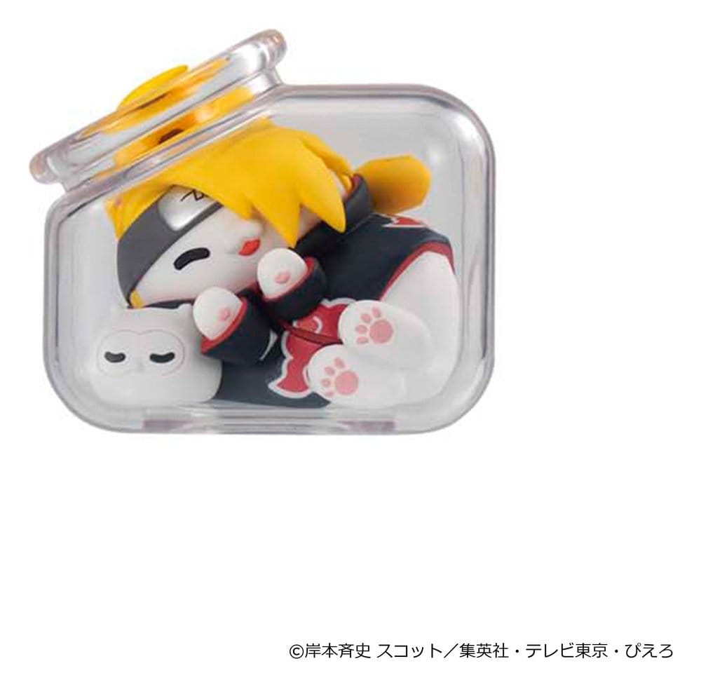 Naruto Shippuden Mega Cat Project Minifiguren Good Night Nyaruto! Gathering Akatsuki Edition Vol. 2 6 cm Blind Box Display (8)