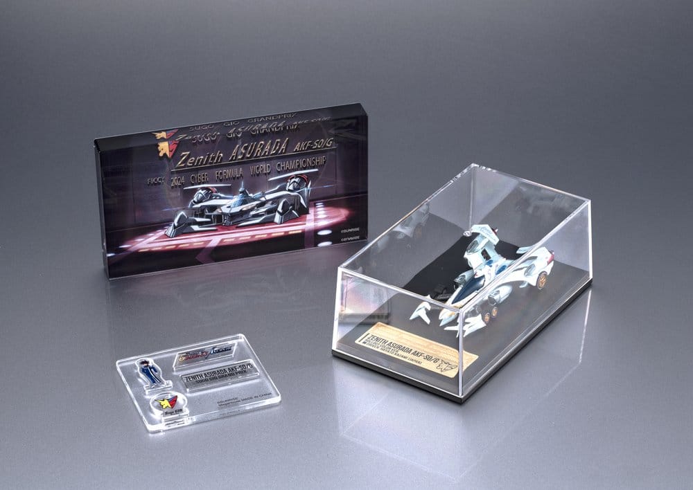 Future GPX Cyber Formula Cyber Formula Collection -Heritage Edition- Fahrzeug DX Asurada Zenith Asurada AKF-S0/G Roll Out Set 15 cm