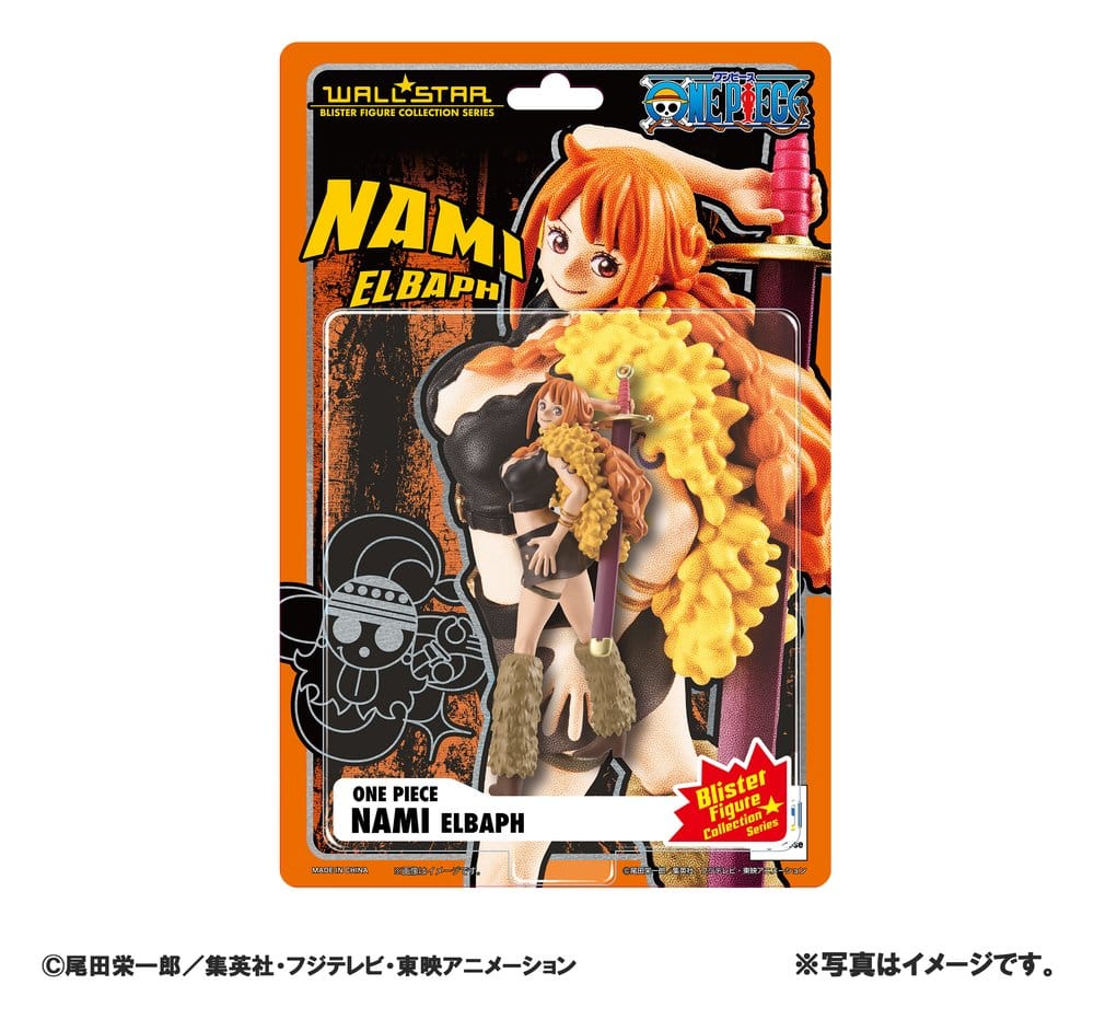 One Piece WALLSTAR PVC Figur Nami (Elbaph Arc) 10 cm