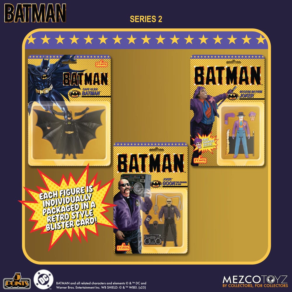 Batman (1989) 5 Points Actionfiguren 9 cm Series 2 Sortiment (24)
