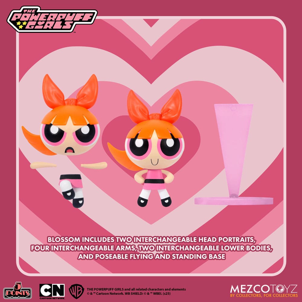 The Powerpuff Girls 5 Points Actionfiguren 10 cm Sortiment (16)