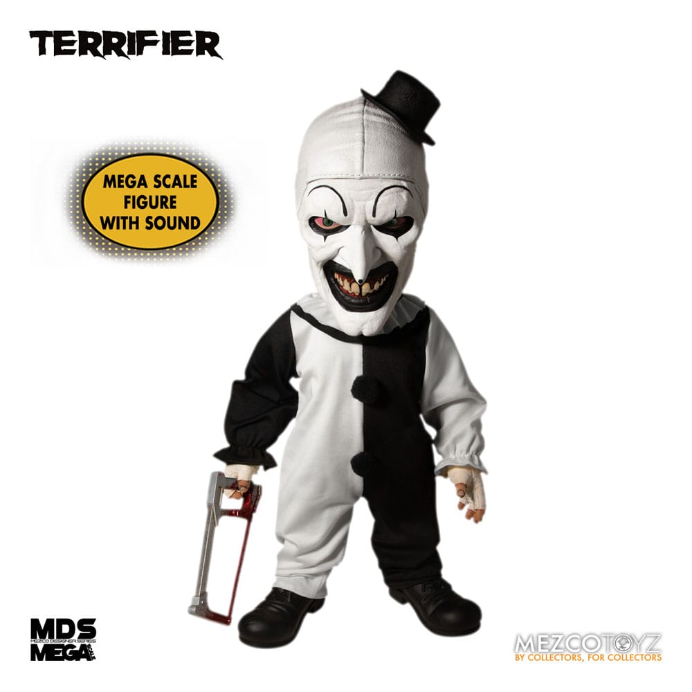 Terrifier MDS Mega Scale Puppe Art the Clown with Sound 38 cm