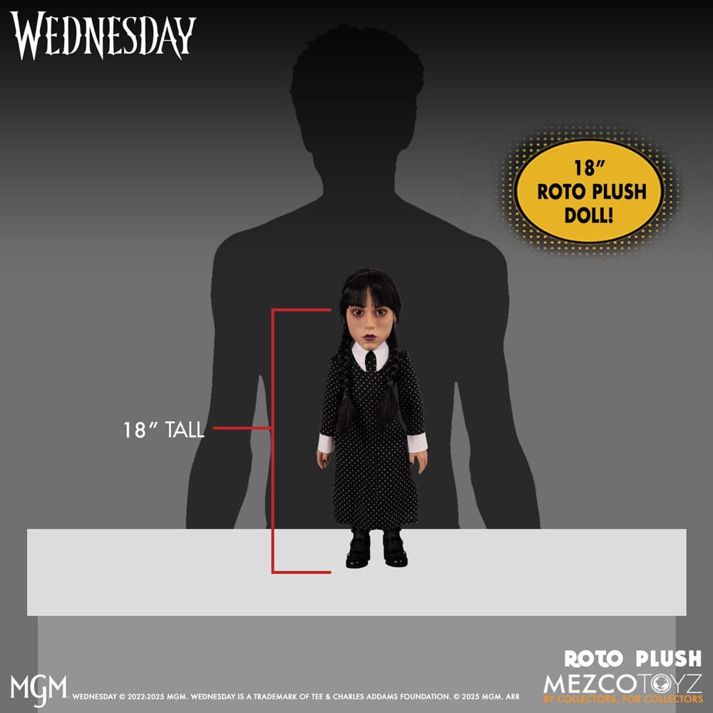 Wednesday MDS Roto Puppe Wednesday 46 cm