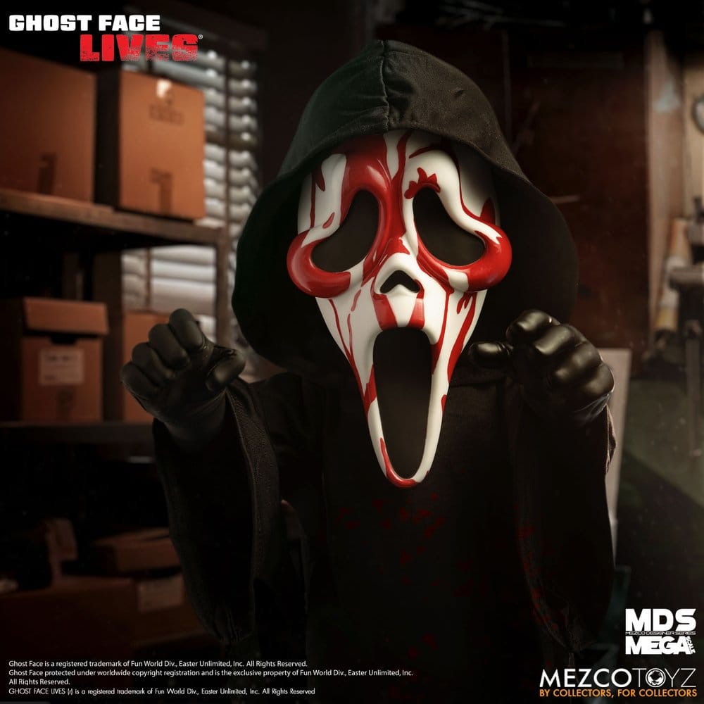 Scream MDS Roto Puppe Bloody Ghost Face 38 cm
