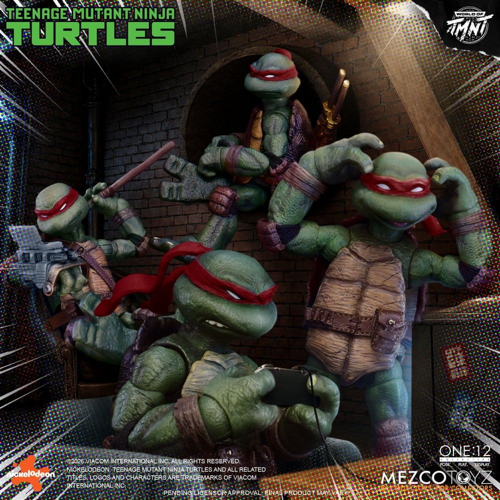 Teenage Mutant Ninja Turtles One:12 Collective Actionfiguren 1/12 Boxed Set 17 cm